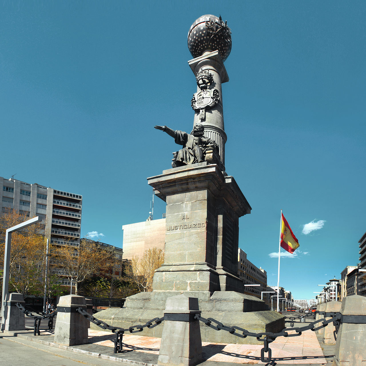 Monumento al Justicia de Aragón, Zaragoza