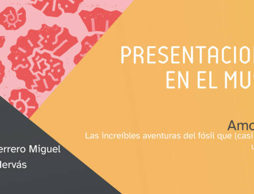 Presentación del libro “Amonites. Las increíbles aventuras del fósil que (casi) vivió en un volcán»